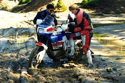 Bergung im Schlamm - Trkei 1997