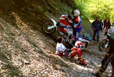 Gardasee 1996 - Zeitvertreib vor dem nchsten Aufstieg